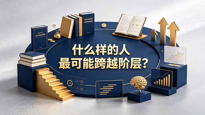 付费文章：什么样的人最可能跨越阶层？具备这五种特质，普通人也能顺利跨越阶层-御文网