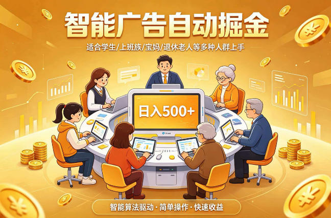 2026年最好做的项目：自动掘金项目，小白轻易上手，单日轻松收入500+【揭秘】-御文网