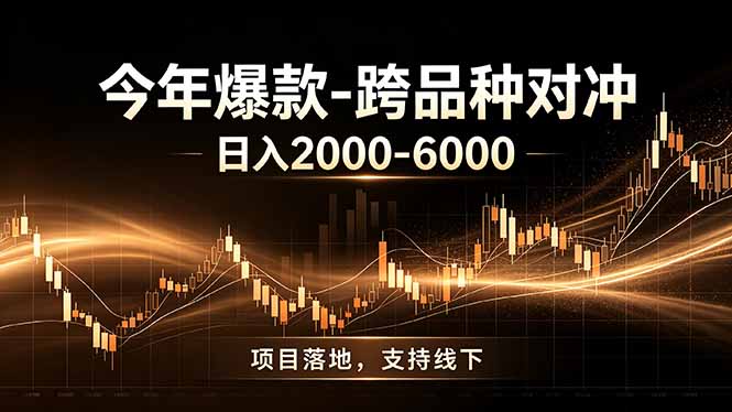 全新跨品种对冲模式上线!日稳定盈利 2000-6000,合规长久可批量放大-御文网