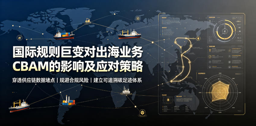 国际规则巨变对出海业务CBAM的影响及应对策略，帮助企业穿透供应链数据堵点，规避合规风险-御文网