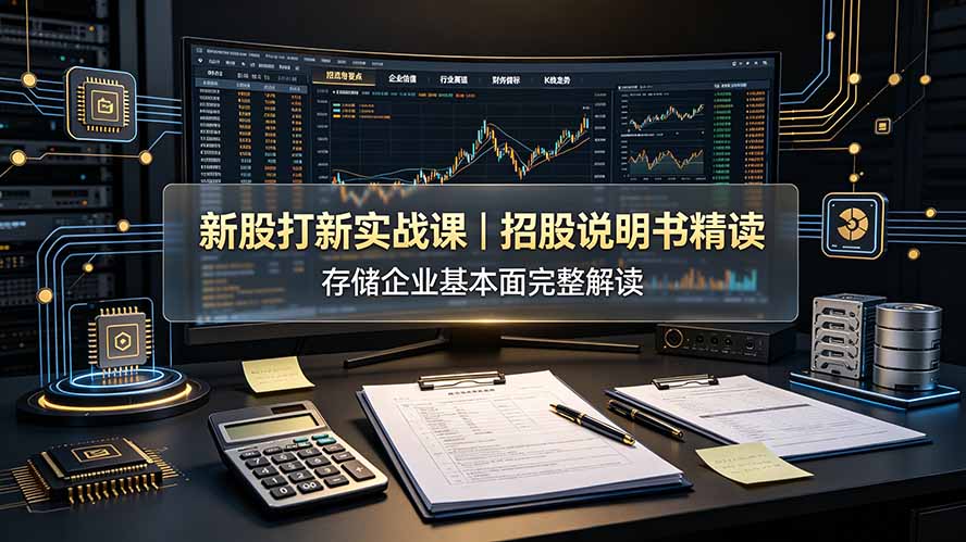 付费文章：新股打新实战课｜招股说明书精读，存储企业基本面完整解读-御文网