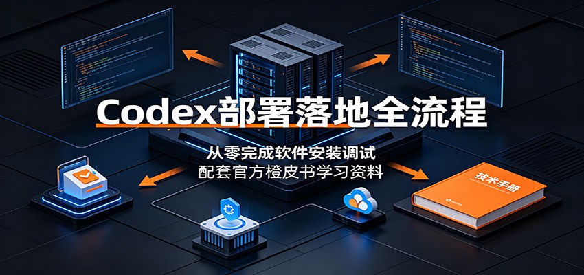 Codex部署落地全流程:从零完成软件安装调试,配套官方橙皮书学习资料-御文网