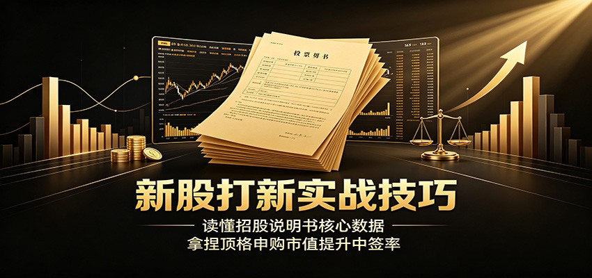 新股打新实战技巧:读懂招股说明书核心数据,拿捏顶格申购市值提升中签率-御文网