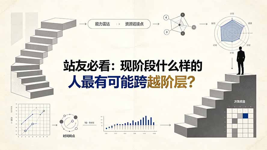 付费文章:站友必看:现阶段什么样的人最有可能跨越阶层?-御文网
