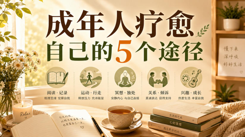 付费文章：成年人疗愈自己的5个途径-御文网