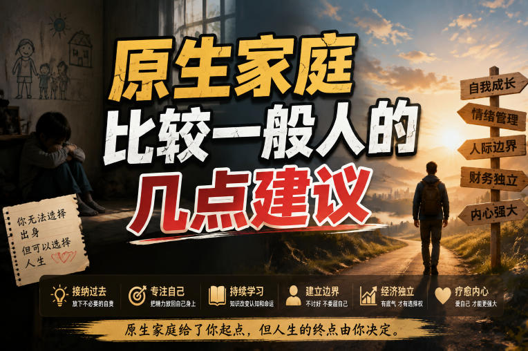 付费文章:给原生家庭比较一般人的几点建议-御文网