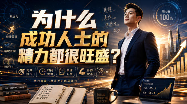 付费文章:为什么成功人士的精力都很旺盛?-御文网