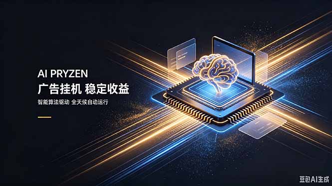 AI Pryzen 广告挂机|24小时自动跑,日入300-500,新手零门槛-御文网