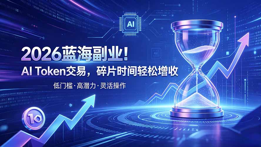 AI Token算力赛道！普通人可入局的数字副业-御文网