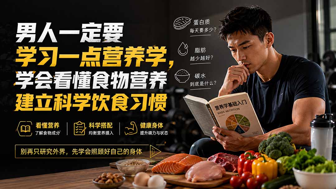 付费文章：男人一定要学习一点营养学，学会看懂食物营养建立科学饮食习惯-御文网