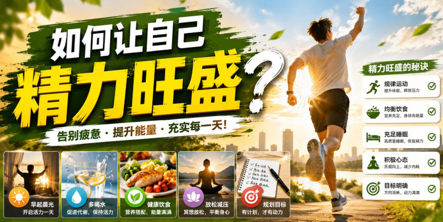 付费文章：如何让自己精力旺盛？-御文网