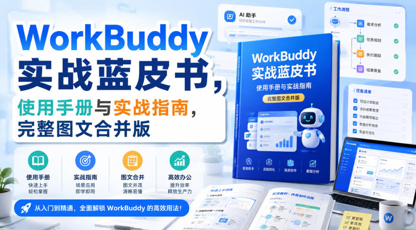 WorkBuddy实战蓝皮书，使用手册与实战指南，完整图文合并版-御文网