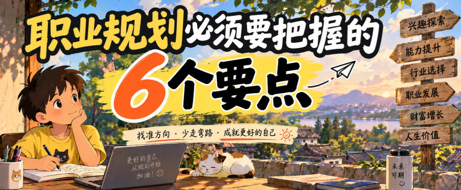 付费文章:职业规划必须要把握的6个要点-御文网