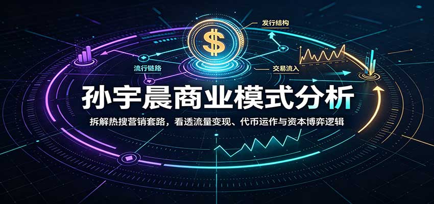 孙宇晨商业模式分析:拆解热搜营销套路,看透流量变现、代币运作与资本博弈逻辑-御文网
