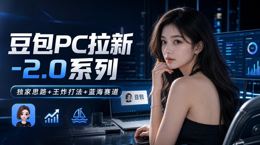 豆包PC拉新2.0系列-独家思路+王炸打法+蓝海赛道-御文网