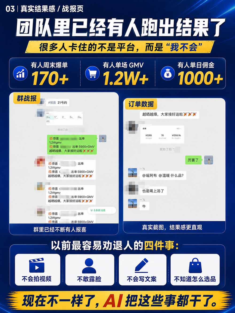 图片[5]-2026视频号AI爆品带货训练营-9月开课｜不露脸不直播，AI做视频发视频号，有人下单，你赚佣金，轻松单日佣金1000+-御文网