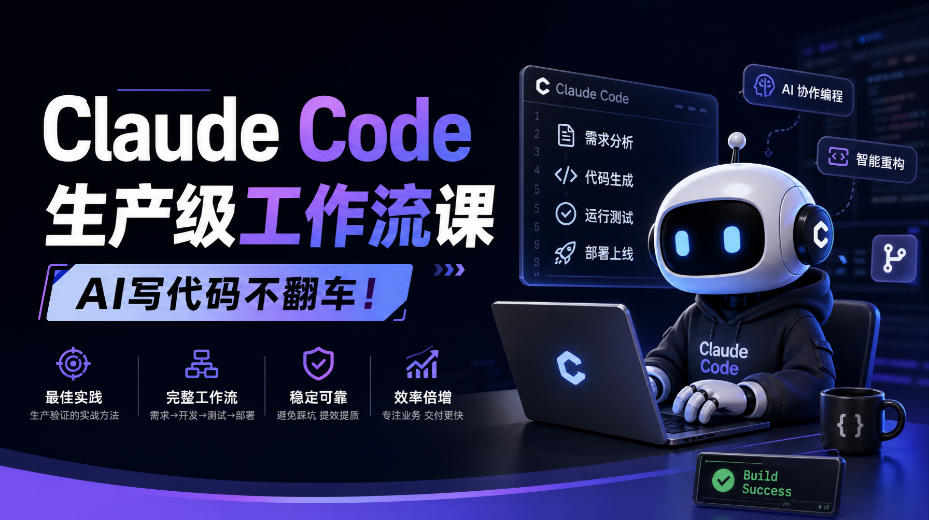 Claude Code生产级工作流课,AI写代码不翻车!【原创双语字幕】-御文网