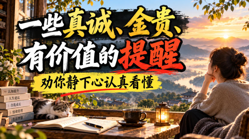 付费文章:一些真诚、金贵、有价值的提醒,劝你静下心认真看懂-御文网